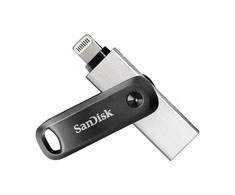„SanDisk iXpand Flash Drive Go“ 64 GB – USB3.0 + „Lightning“ – skirti „iPhone“ ir „iPad“, EAN: 619659169381