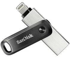 „SanDisk iXpand Flash Drive Go“ 64 GB – USB3.0 + „Lightning“ – skirti „iPhone“ ir „iPad“, EAN: 619659169381