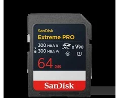 Atminties kortelė SanDisk ExtremePRO SDXC V90 64GB 300MB UHS-II SDSDXDM-064G-GN4IN