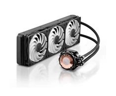 Sapphire Nitro+ S360-A All-in-One Liquid Cooler, ARGB, juodos spalvos – 360 mm