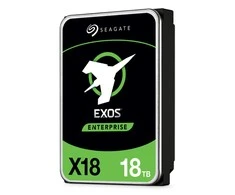 Seagate EXOS X18 18TB SAS/3.5IN 7200RPM HELIUM 512E/4KN