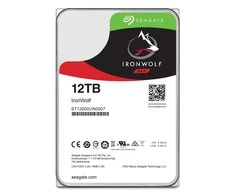 Kietasis diskas SEAGATE NAS HDD 12TB IronWolf 7200rpm 6Gb/s SATA 64MB talpykla 8,9 cm 3,5 colio 24x7 NAS ir RAID Rackmount Systeme BLK