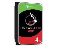 SEAGATE Ironwolf PRO Enterprise NAS HDD 4TB 7200rpm 6Gb/s SATA 128MB cache 3.5inch 24x7 for NAS and RAID Rackmount systems BLK