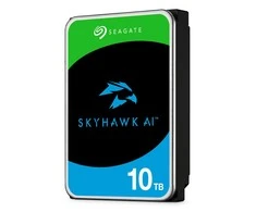 Seagate SkyHawk AI 10TB 3,5 colio SATA 6Gb/s – vidinis stebėjimo kietasis diskas