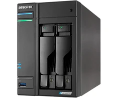 Serveris NAS Asustor AS6702T Lockerstor 2 Gen2; Bokštinis; 2x (3,5 colio SATA HDD / 2,5 colio SSD); Intel Celeron N5105; 4 GB DDR4 SODIMM (maks. 16 GB), 2x 5 GB, 4x M.2 2280 NVMe PCIe 3.0, 2x USB 3.2 Gen 2, 1x HDMI 2.0b