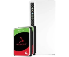 Serveris QNAP TS-233 8TB Seagate IronWolf NAS NAS rinkinys, įskaitant 2x 4TB Seagate IronWolf 3,5 colio SATA kietąjį diską
