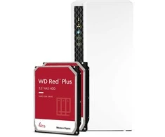 Serveris QNAP TS-233 8TB WD Raudona Plus NAS rinkinys NAS su 2x 4TB WD Raudona Plus 3,5 colio SATA kietuoju disku