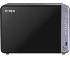 Serveris QNAP TS-632X-4G NAS 6 lizdų 0/6 HDD/SSD, 2x 2.5G Ethernet, 2x 10G SFP+, 4GB RAM