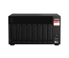 Serveris QNAP TS-873A-8G 96TB IronWolf NAS rinkinys NAS su 8x 12TB Seagate IronWolf 3,5 colio SATA kietuoju disku