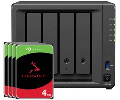 Serveris Synology DS925+ 16TB Seagate IronWolf NAS-Bundle NAS inkl. 4x 4TB Seagate IronWolf 3.5 col. SATA HDD
