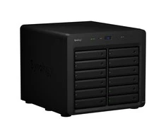 Serveris Synology Sinologija | Tower NAS išplėtimo blokas | DX1222 | Iki 12 HDD / SSD karšto pakeitimo (diskusiai neįskaičiuoti) | AC 100-240V, 50/60 Hz