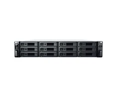 Serveris „Synology“ 12 lizdų talpos išplėtimo įrenginiai, 12 x 3,5 colio, su karštuoju keitimu | RX1223RP | 2 | 100 V–240 V kintamoji srovė | Juodas