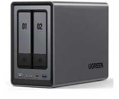 NAS serveris UGREEN NASync DXP2800, 2 skyrių