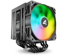 Sharkoon A60 RGB procesoriaus oro aušintuvas 12 cm juodas 1 vnt.