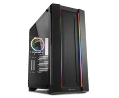 Sharkoon Elite Shark CA200M ATX/E-ATX 1xGlas Juodas