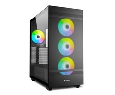 Midi Sharkoon Rebel C50 RGB Juodas