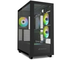 Midi Sharkoon Rebel C60 RGB Juodas