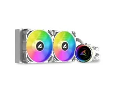 Sharkoon S80 RGB AIO 240 MM Baltas/VANDENS AUŠINIMO SISTEMA AIO