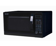 Mikrobangų krosnelė su kepintuvu Sharp R-642 BKW