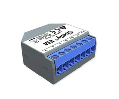 Shelly EM Išmanioji 2 kanalų wifi elektros sąnaudų stebėjimo relė