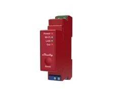 Shelly PRO 1PM išmanioji 1 kanalo relė valdoma Wifi LAN ar Bluetooth montuojama ant DIN bėgelio