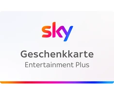 SKY Geschenkkarte "Entertainment Plus" 12 Monate 149€