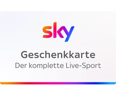 SKY Geschenkkarte "Kompletter Live-Sport" 12 Monate 399€