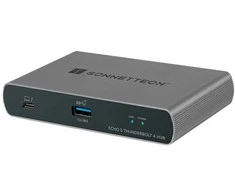 Sonnet Sonnet Echo 5 Thunderbolt 4 Hub, docking station (sidabrinis/juodas)