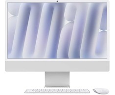 Stacionarus kompiuteris Apple iMac Sidabrinė CZ1EH-01000000 - 61cm(24'') M4 10-Core CPU, 10-Core GPU, 24GB RAM, 256GB SSD, Standardglas, Magic Keyboard TID
