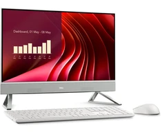 Stacionarus kompiuteris Dell 24 All-in-One Desktop MV38K - 60,5cm (23,8") FHD-Ekranas - i5-1334U, 8GB DDR5 RAM, 512GB SSD, UHD Grafik, W11 Home
