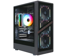 Stacionarus kompiuteris HYRICAN AERIS 8123 Gaming PC AMD Ryzen 7 5700X, 16GB RAM, 1TB M.2 SSD, AMD Radeon RX 9070 (16GB GDDR6), Windows 11 Home