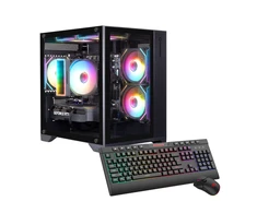Stacionarus kompiuteris „Hyrican Infinity Mini BK 7852“ AMD Ryzen 5 9600X, 16 GB DDR5 RAM, 1 TB SSD, NVIDIA GeForce RTX 5060Ti (16 GB GDDR7), „Windows 11 Home“.