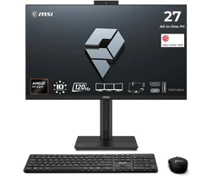 Stacionarus kompiuteris MSI PRO MAX 27P Z 8MG-016DE All-in-One PC 27" (68,6cm) FHD Ekranas, AMD Ryzen 7 255, 16GB DDR5 RAM, 512GB M.2 SSD, AMD Grafik, Wi-Fi 6E, Bluetooth 5.3