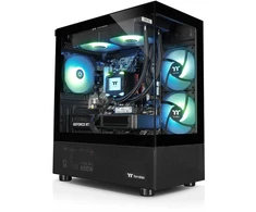 Stacionarus kompiuteris „Thermaltake V170A 5070 Elite“ žaidimų kompiuteris su AMD Ryzen 7 7800X3D procesoriumi, 32 GB RAM, 1 TB SSD, „GeForce RTX 5070“ (12 GB GDDR7), „Windows 11“ operacine sistema
