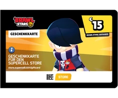 Usorteret Supercell Brawl Stars Geschenkkarte 15€