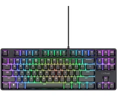 TAS Trust Gaming GXT864 CADA TKL Klaviatūra žaidimams Kompakte mechanische TKL-Gaming-Klaviatūra mit vollständig anpassbarer RGB-pašvietimas