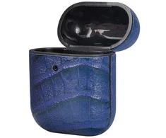 TerraTec AirBox apsauginė dėklas Krokodilas Motern Mėlyna AirPods mėlyna