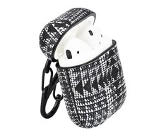 TerraTec AirBox apsauginis rinkinys Fabric Grain 3 - AirPods juoda ir balta