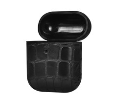 TERRATEC AirBox Pattern akmens juodas dėklas, skirtas Apple AirPods 1 ir 2 kartai