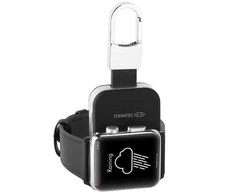 Terratec Charge AIR Key 950 mAh Belaidis įkrovimas Juoda, Sidabras