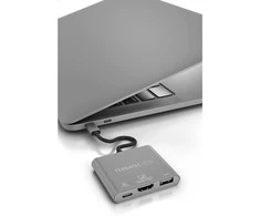 Terratec Connect C3 USB 3.2 Gen 1 (3.1 Gen 1) Type-C Sidabras