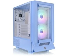 Stacionarus kompiuteris „Komputer Thermaltake Thermaltake Ceres 350 MX“, bokšto tipo korpusas (šviesiai mėlynas, grūdintas stiklas x 2)