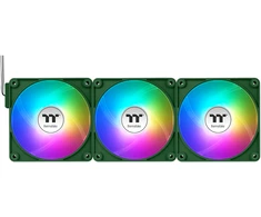„Thermaltake CT120 EX ARGB Sync Racing Žalias“ 3 colių pakuotė | Akumuliatoriaus laikiklis