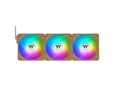 Thermaltake CT140 EX ARGB Sync kompiuterio aušinimo ventiliatorius žvyras smėlis 3 vnt. pakuotė