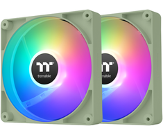 Thermaltake CT140 Reverse ARGB Sync Matcha Žalias 2er-Pack | Gehäuselüfter