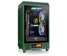Thermaltake The Tower 200 , Tower-case - darkgreen, Tempered Glass