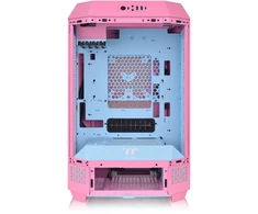 Thermaltake The Tower 300 Bubble Rožinė(pink. Tempered Glass)