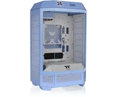 THERMALTAKE The Tower 300 Micro-Tower Micro-ATX korpuso peržiūros langas mėlynas