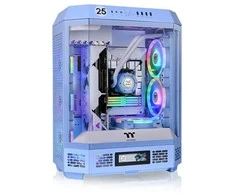 Mėlyna Midi Thermaltake The Tower 600 Hydrangea Mėlyna
