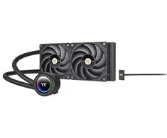 Chłodzenie wodne Thermaltake Thermaltake TOUGHLIQUID 280 EX Pro ARGB Sync viskas viename skysčio aušintuvas 280mm, vandens aušinimas (juodas)